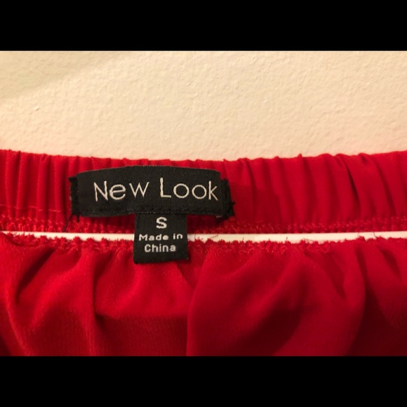 Long strapless dress w/ high slit (small) - Picture 6 of 6